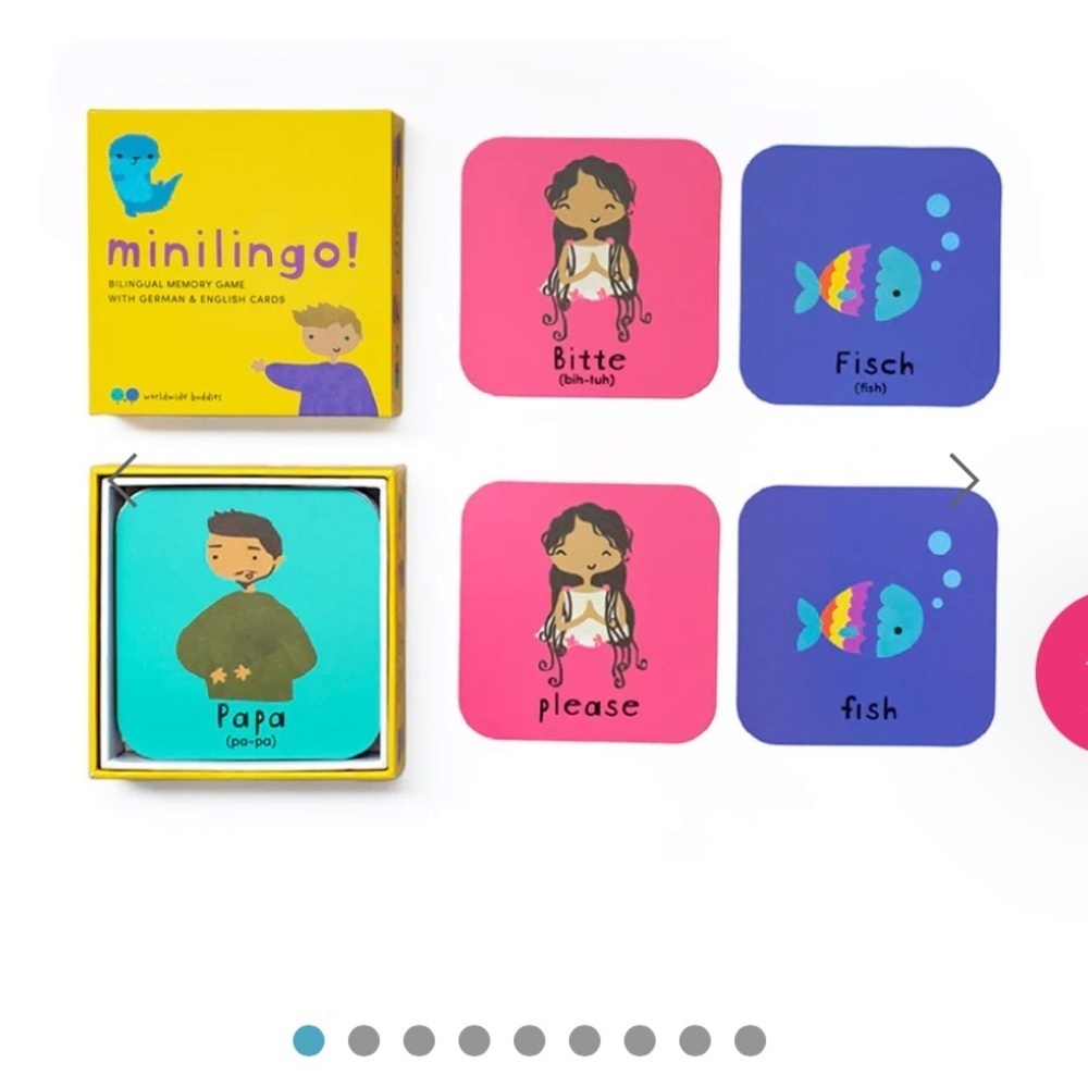 Minilingo bilingual children’s game
